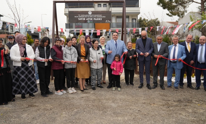 Marmaraereğlisi’nin İlk Sıfır Atık Parkı Açıldı