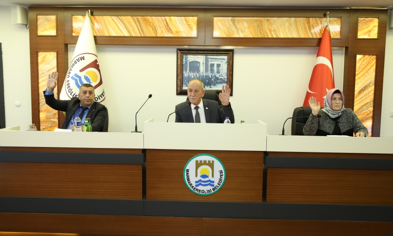 Marmaraereğlisi Belediye Meclisi 2022 Kasım Ayı Toplantısını Gerçekleştirdi